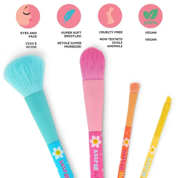 Set četkica za šminku OH MY GLOW! - DAISY 