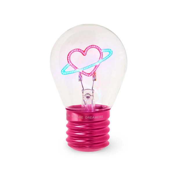 Lampa u obliku sijalice PLANET HEART 