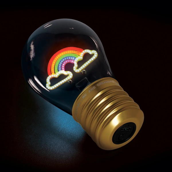 Lampa u obliku sijalice RAINBOW 
