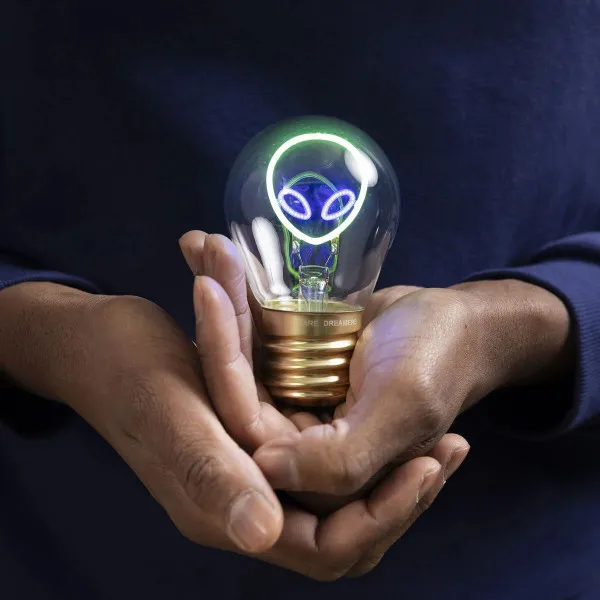 Lampa u obliku sijalice ALIEN 