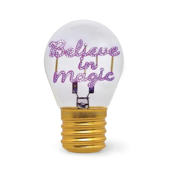 Lampa u obliku sijalice BELIEVE IN MAGIC 