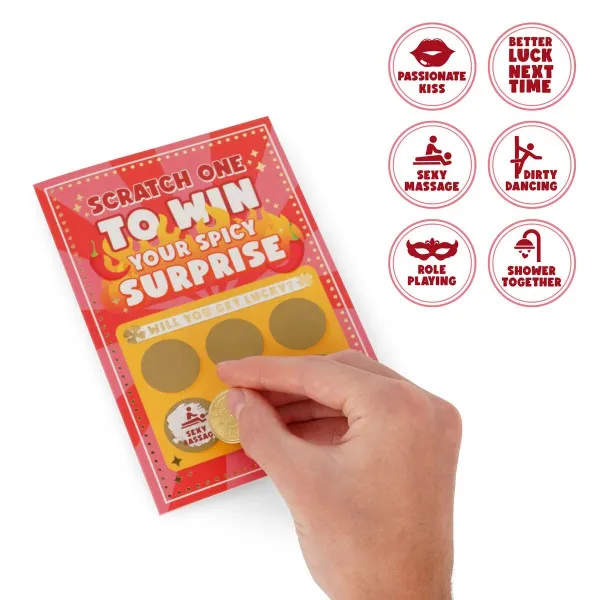 Čestitka grebalica SPICY (18+) 