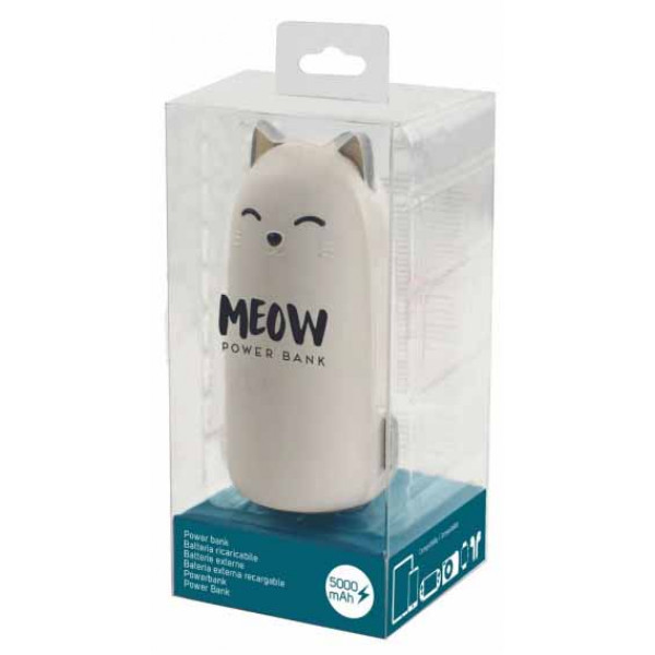 Power bank MEOW 5000mAh - KITTY 