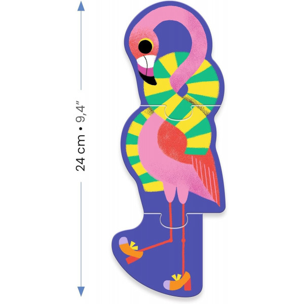 Puzzle za decu SAVANA 8 kom 