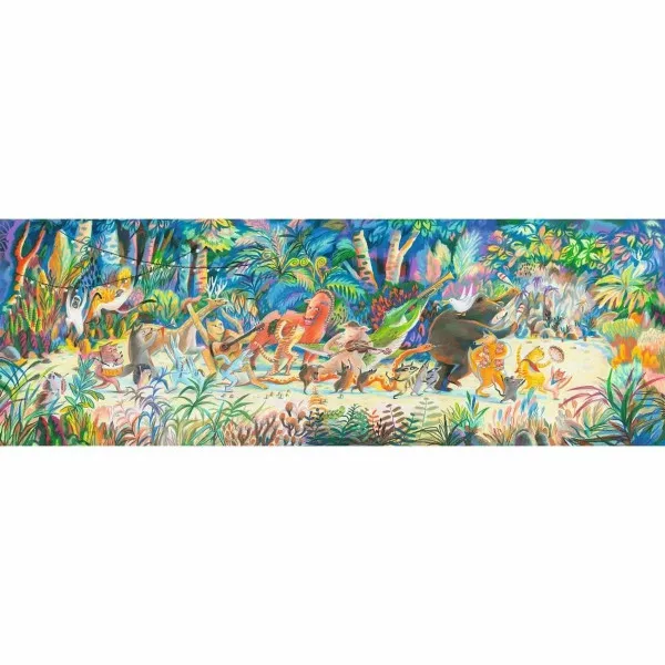 Puzzle za decu ŠUMSKI MUZIČKI BEND 200kom 