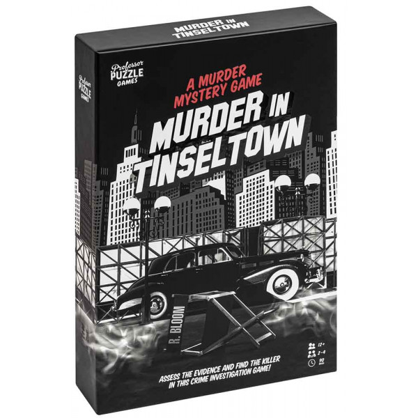 PROFESSOR PUZZLE Društvena igra MURDER IN TINSELTOWN GAME 