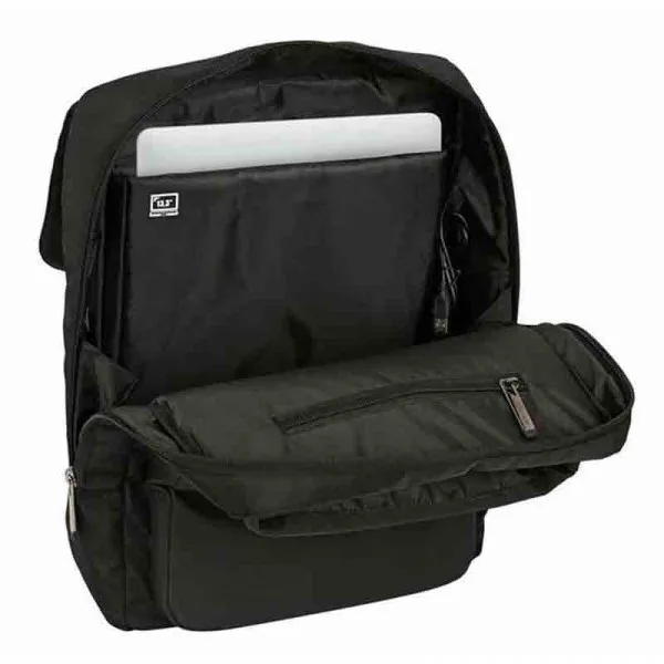 Ranac za laptop FLAP BLACK 13.3 ''+USB 