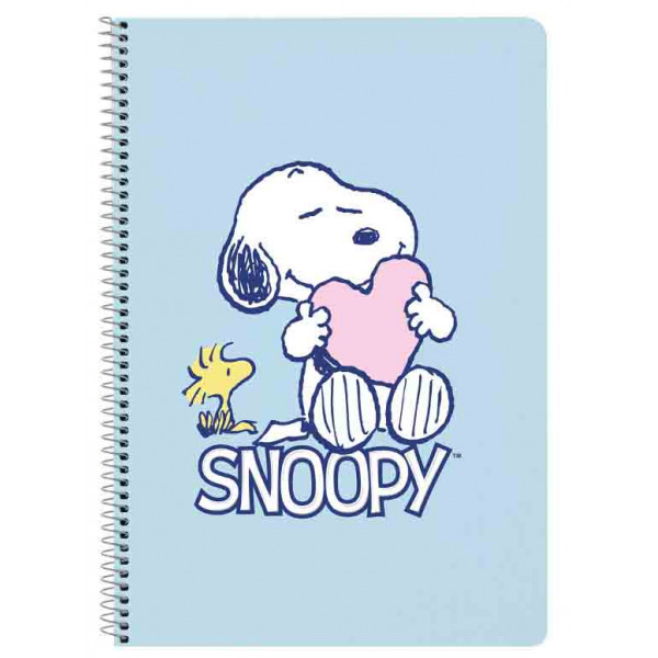 Notes SNOOPY A4 tvrdi povez 80 strana, kvadratići 