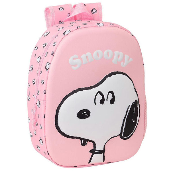 Mali ranac SNOOPY 3D - pink 