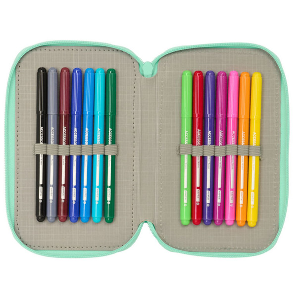 Pernica puna trodelna SRCE - ZELENA 