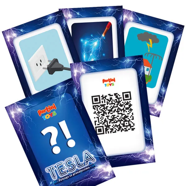 Društvena igra TESLA POTRAGA ZA PRONALASCIMA 