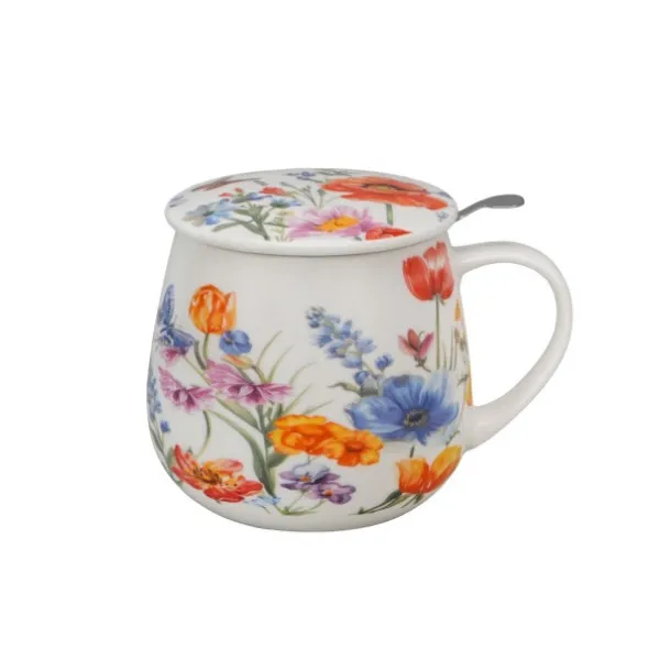 Šolja okrugla sa infuzerom 430ml SPRING 