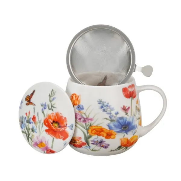 Šolja okrugla sa infuzerom 430ml SPRING 
