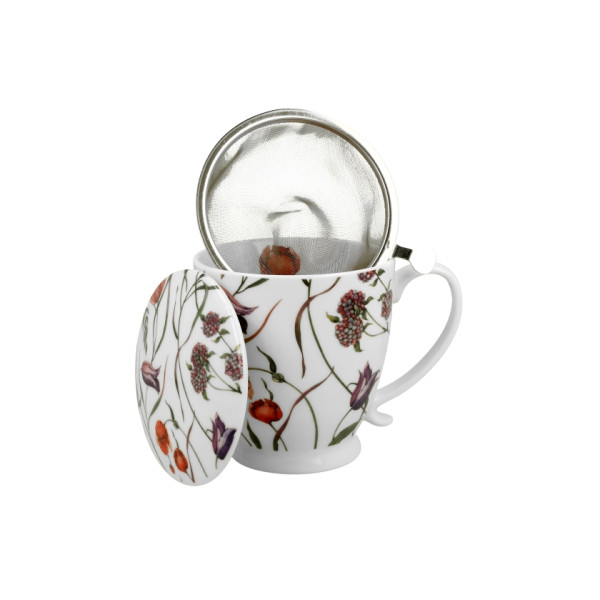 Šolja 510ml sa infuzerom FLOWER MEADOW 