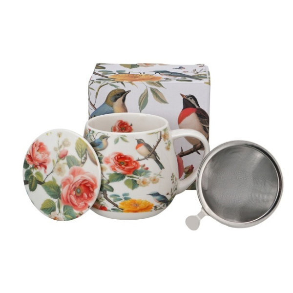 Šolja okrugla sa infuzerom 430ml APRIL 