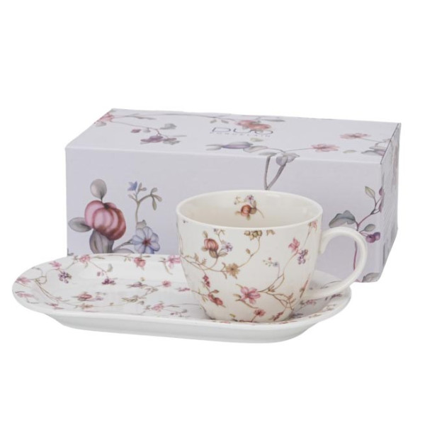 Set za doručak šolja 440 ml sa tacnom SAFA 