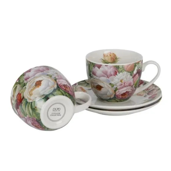 Set dve šolje PEONIES 