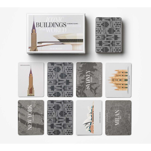 Igra memorije ICONIC BUILDINGS 