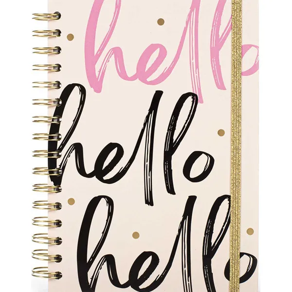 Spiralni notes A5 + 4 mini signira 