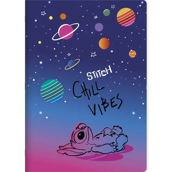 Sveska uske i široke linije A4 STITCH 52 lista (Više vrsta) 
