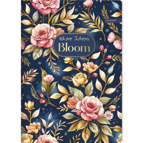 Sveska na kvadratiće A4 BLOOM 52 lista (Više vrsta) 