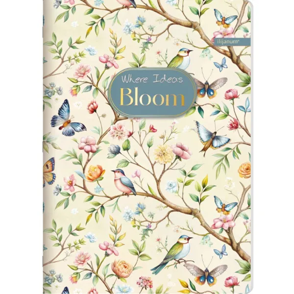 Sveska na linije A4 BLOOM 52 lista (Više vrsta) 