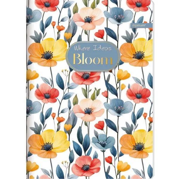 Sveska čistih listova A4 BLOOM 52 lista (Više vrsta) 