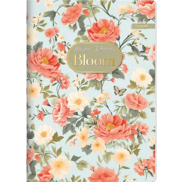 Sveska na linije A5 BLOOM 52 lista (Više vrsta) 