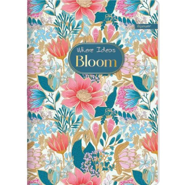 Sveska na linije A5 BLOOM 52 lista (Više vrsta) 