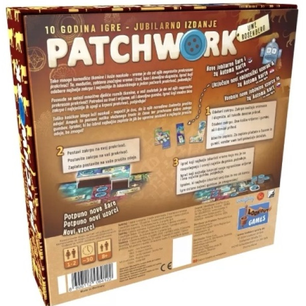 Društvena igra PATCHWORK GOLD 