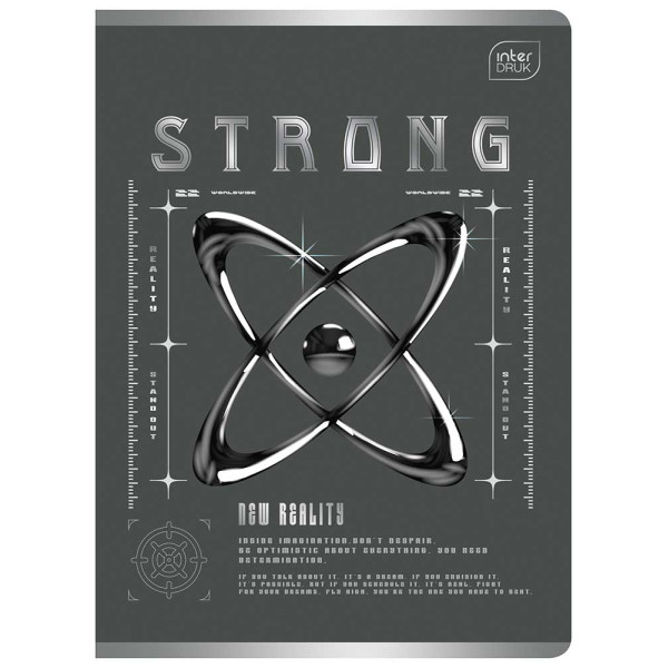 Sveska A5 METALLIC, 60 listova na kvadratiće (Više vrsta) 