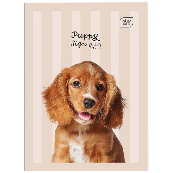 Sveska na kvadratiće A6 PUPPY 32 lista (Više vrsta) 