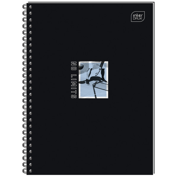 Spiralni notes A5, tvrde korice, 80 listova na kvadratiće (Više vrsta) 