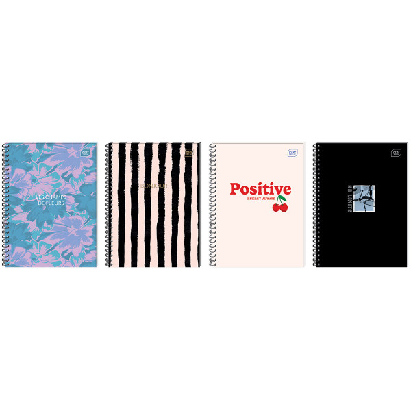 Spiralni notes A5, tvrde korice, 80 listova na kvadratiće (Više vrsta) 