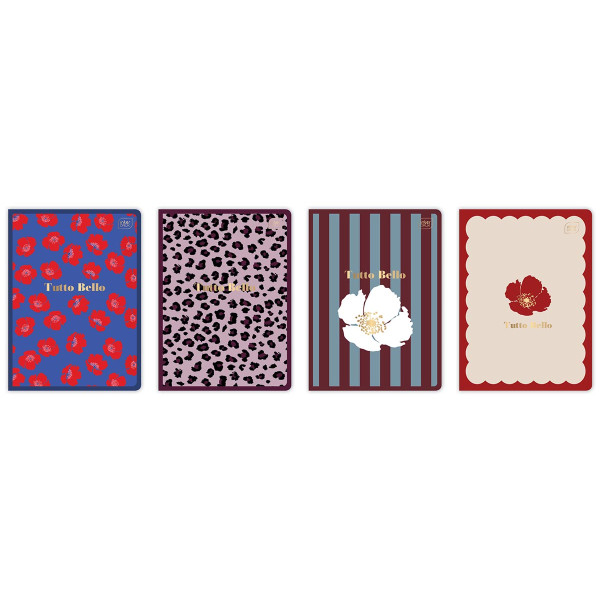 Sveska na kvadratiće A5 TUTTO BELLO 60 listova (Više vrsta) 