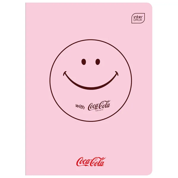 Školska sveska A5 kvadratićI COCA COLA (ČETIRI VRSTE) 