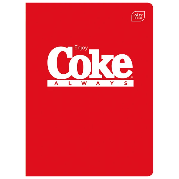 Školska sveska A5 kvadratićI COCA COLA (ČETIRI VRSTE) 