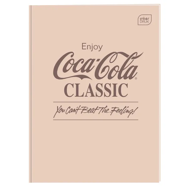 Školska sveska A4 kvadratići COCA COLA  (TRI VRSTE) 
