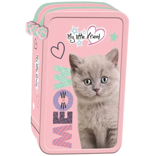 Pernica puna trodelna FLUFFY KITTY 