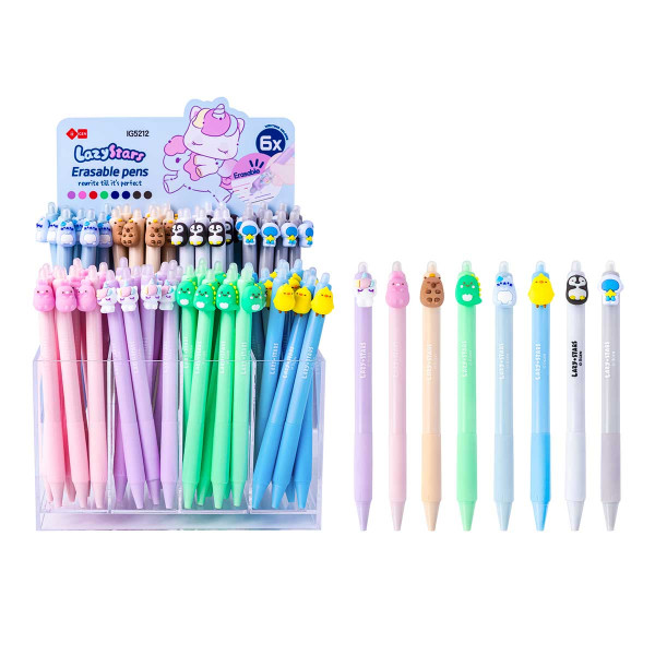 Piši-briši gel olovka LAZY STARS (motiv zeko) 