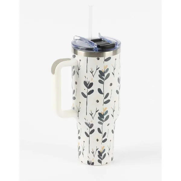 Putna šolja 1200ml od nerđajućeg čelika MIAU FLOWER 
