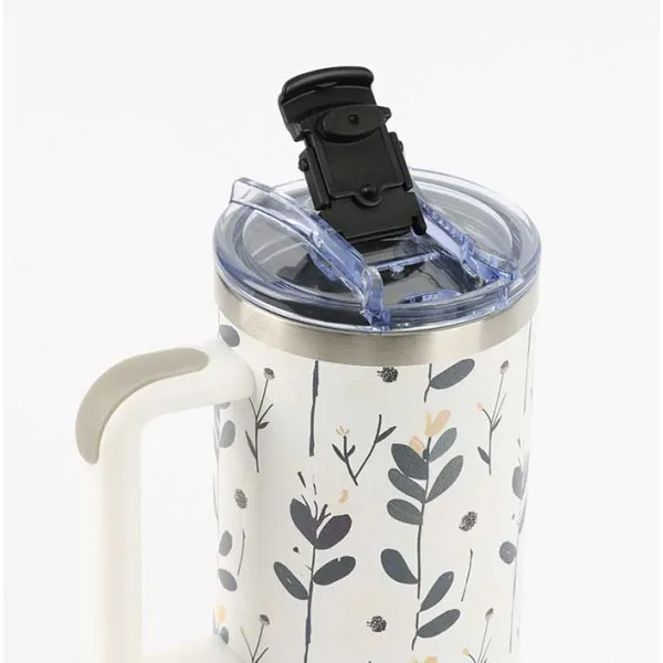 Putna šolja 1200ml od nerđajućeg čelika MIAU FLOWER 