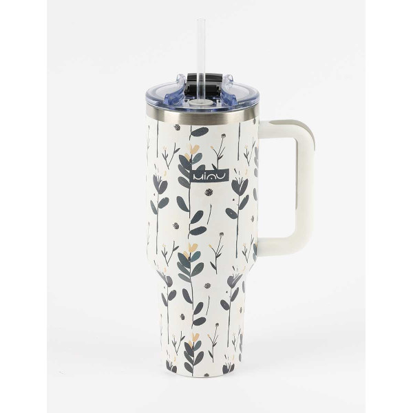 Putna šolja 1200ml od nerđajućeg čelika MIAU FLOWER 