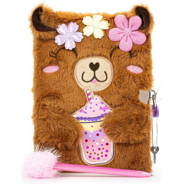 Dnevnik sa ključićem i hemijska olovka 