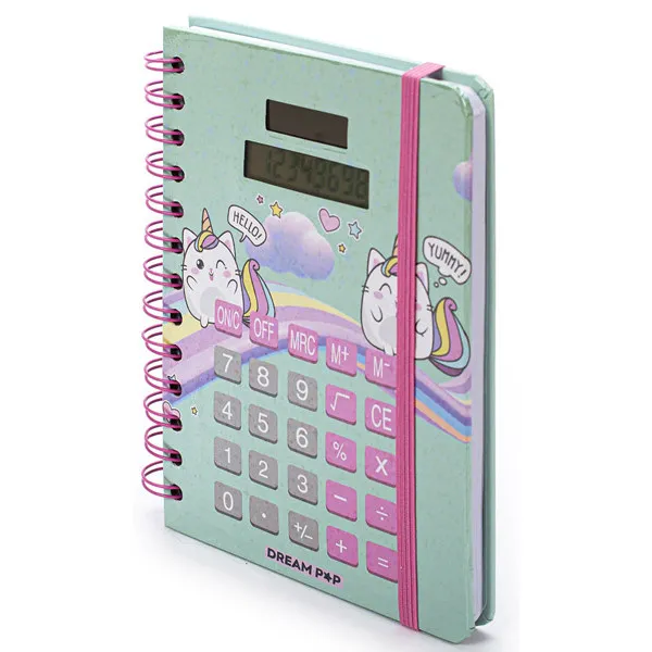 Spiralni notes sa digitronom,TP linije MINT 