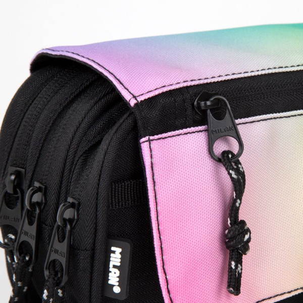 Trostruka prazna pernica sa preklopom MILAN - SUNSET 