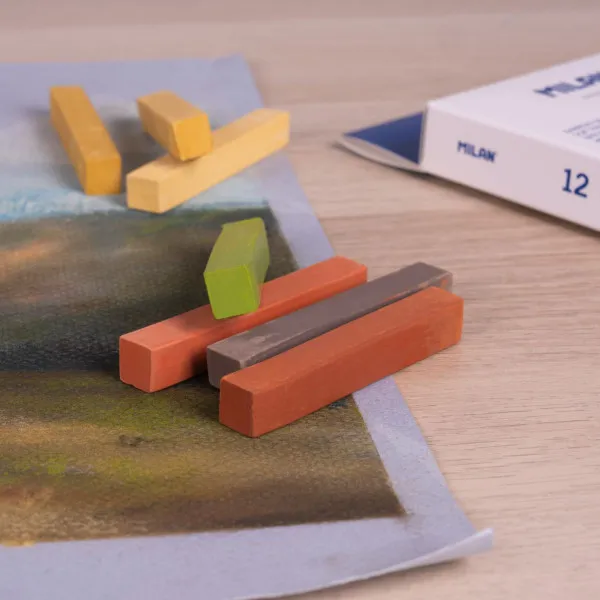 Pastelne boje MILAN - PORTRAIT 12 kom 