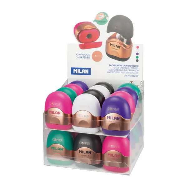 Rezač za olovke MILAN - COPPER (Više vrsta) 