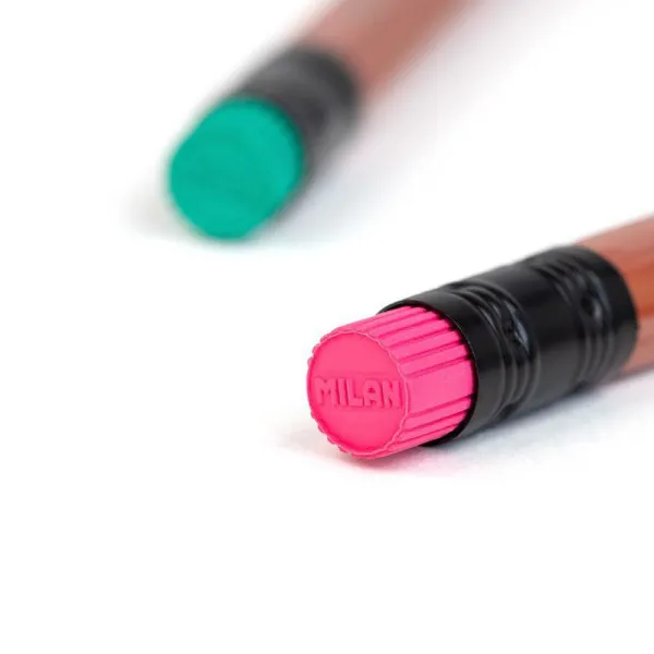 Grafitna olovka HB sa gumicom MILAN - COOPER (Više vrsta) 