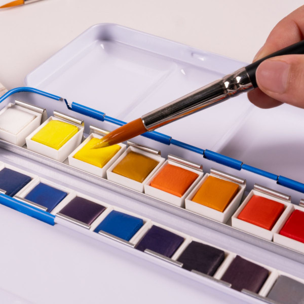 Akvarel boje MILAN - HALF PANS 24 kom 